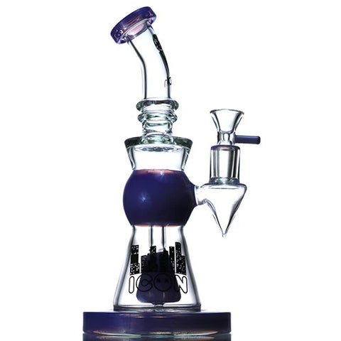 Icon By Diamond Glass 9" SPIKE Cone Water Pipe Rig